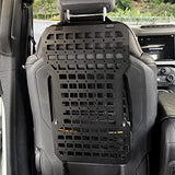 EOIS Aluminum Insert Panel Seat Back Organizer Modular Platform  for Ford Bronco 2021 2022